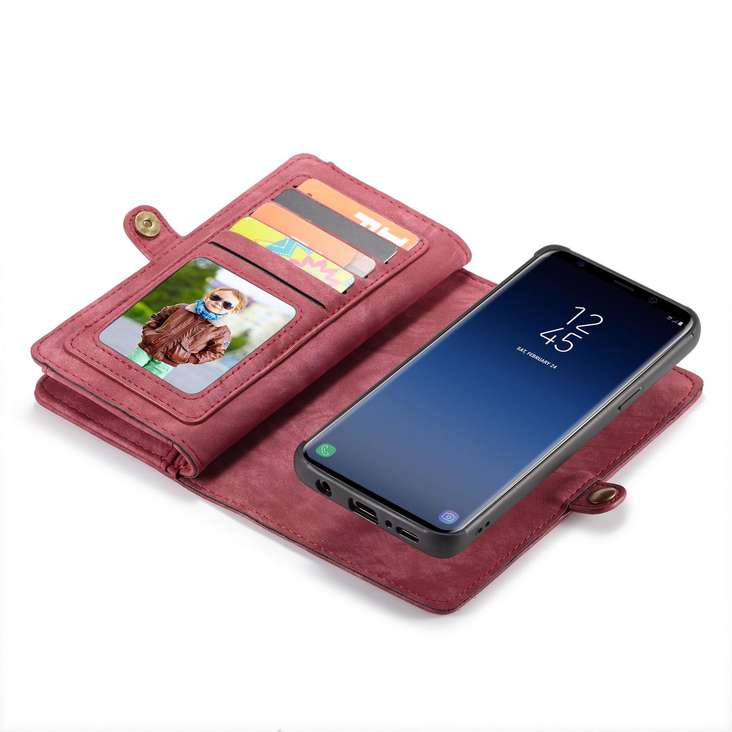 Cartera Multi-Slot Samsung Galaxy S9 Rojo
