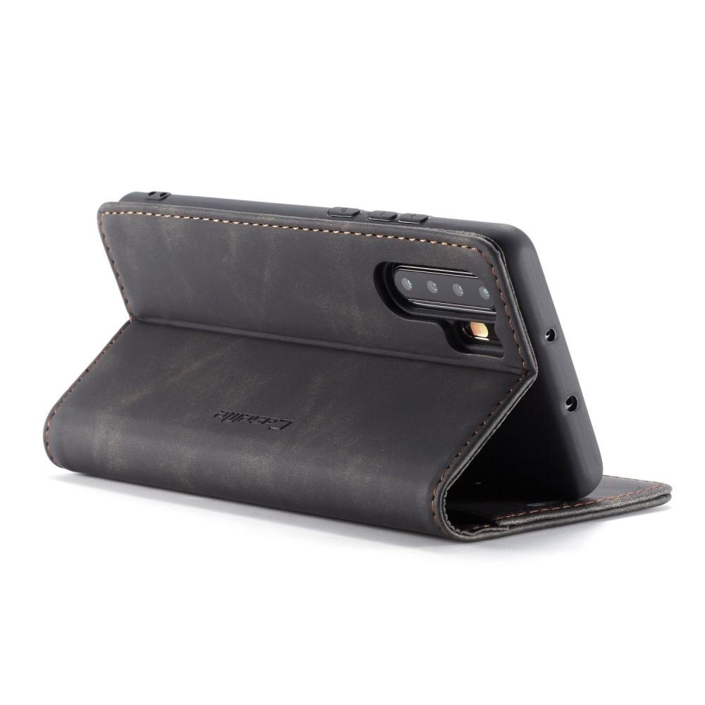 Funda delgada con solapa Huawei P30 Pro Negro