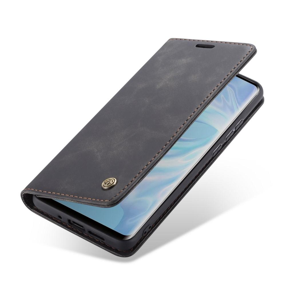 Funda delgada con solapa Huawei P30 Pro Negro