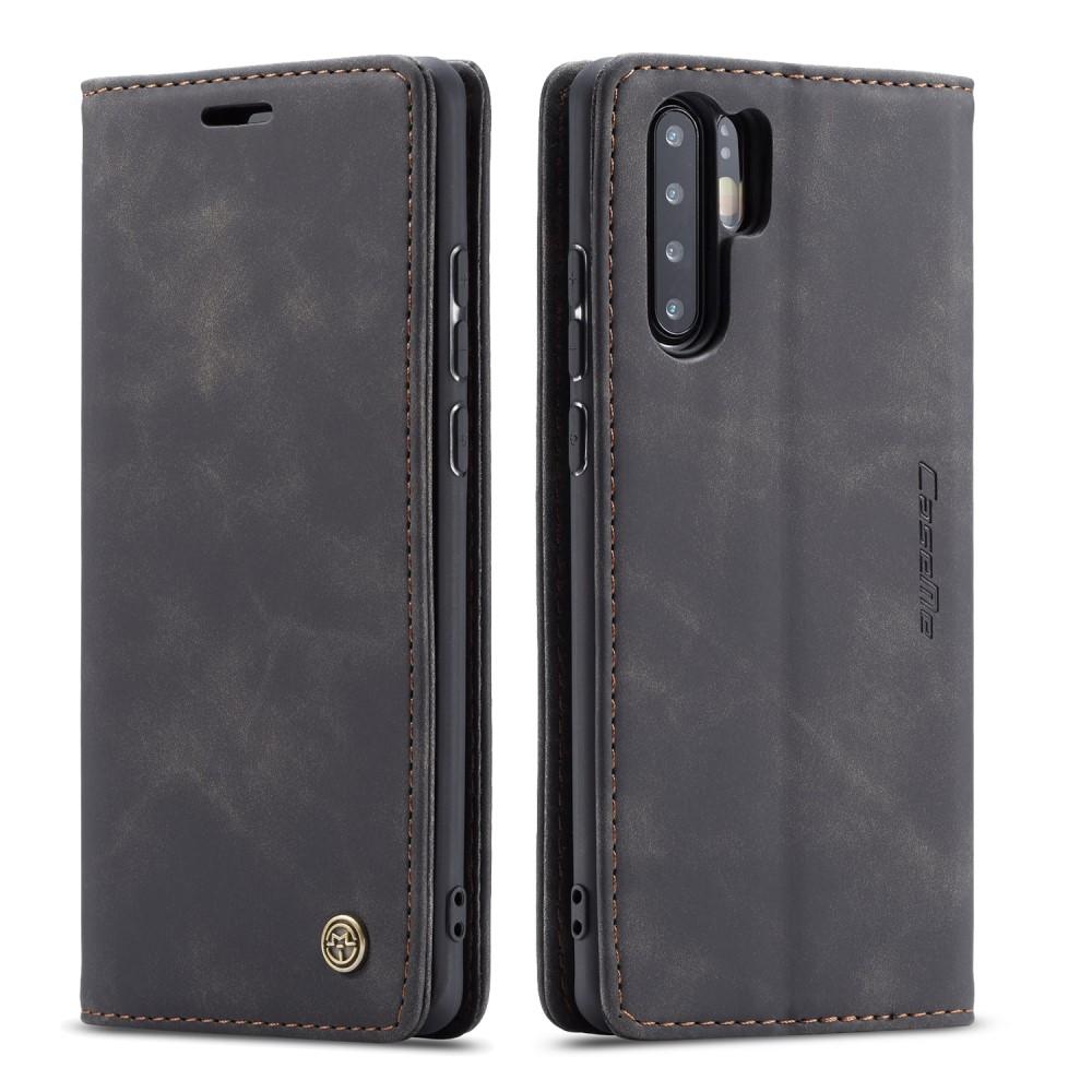 Funda delgada con solapa Huawei P30 Pro Negro