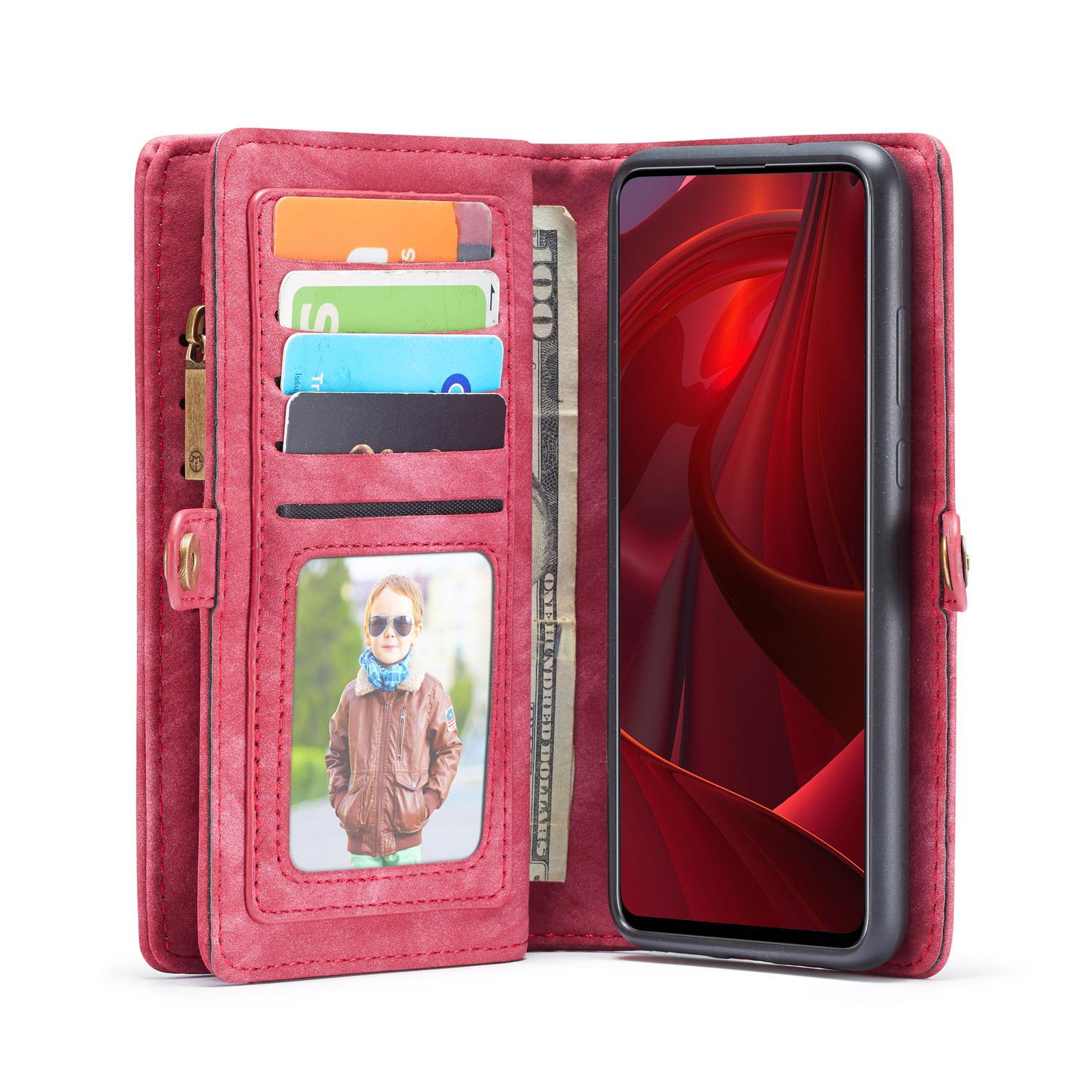Cartera Multi-Slot Samsung Galaxy A51 Rojo