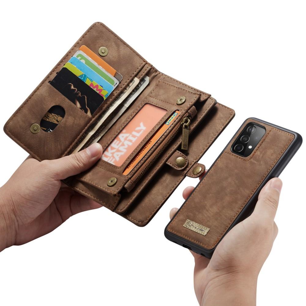 Cartera Multi-Slot Samsung Galaxy A52 5G Marrón