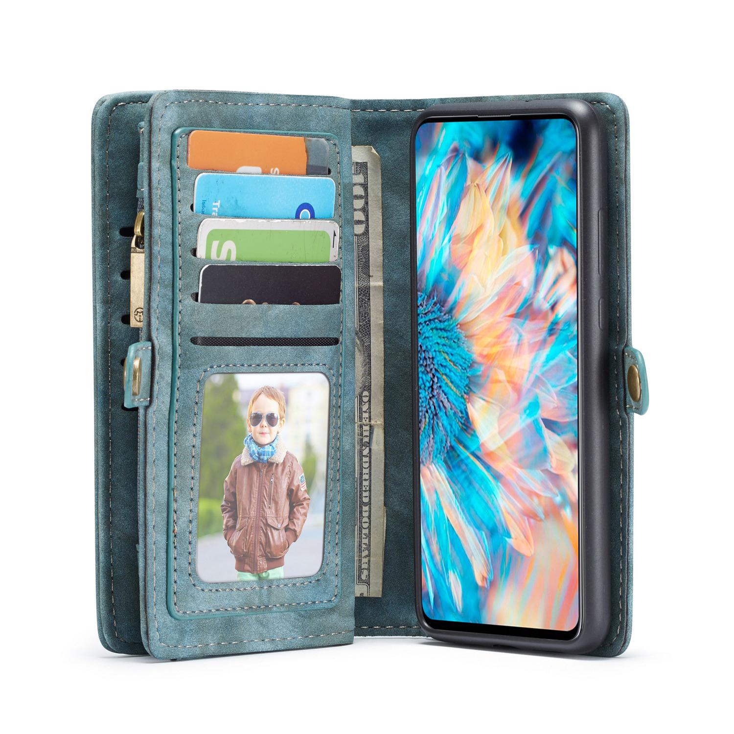 Cartera Multi-Slot Samsung Galaxy A71 Azul