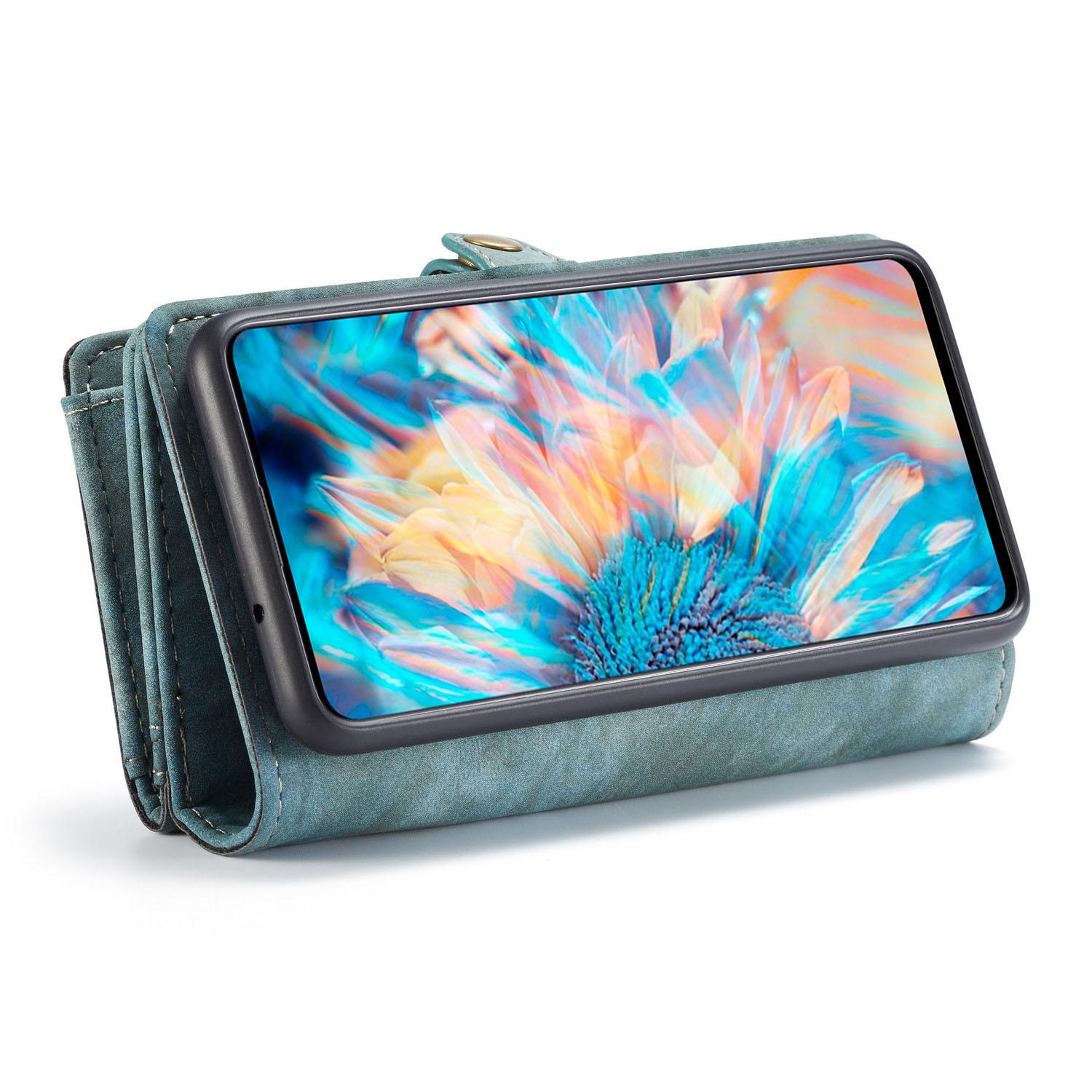 Cartera Multi-Slot Samsung Galaxy A71 Azul