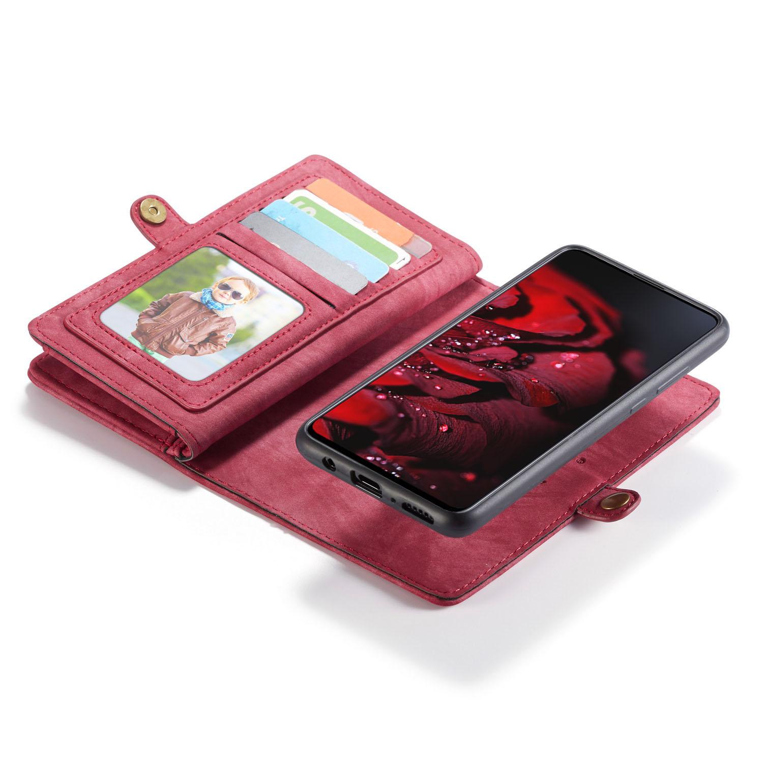 Cartera Multi-Slot Samsung Galaxy A71 Rojo