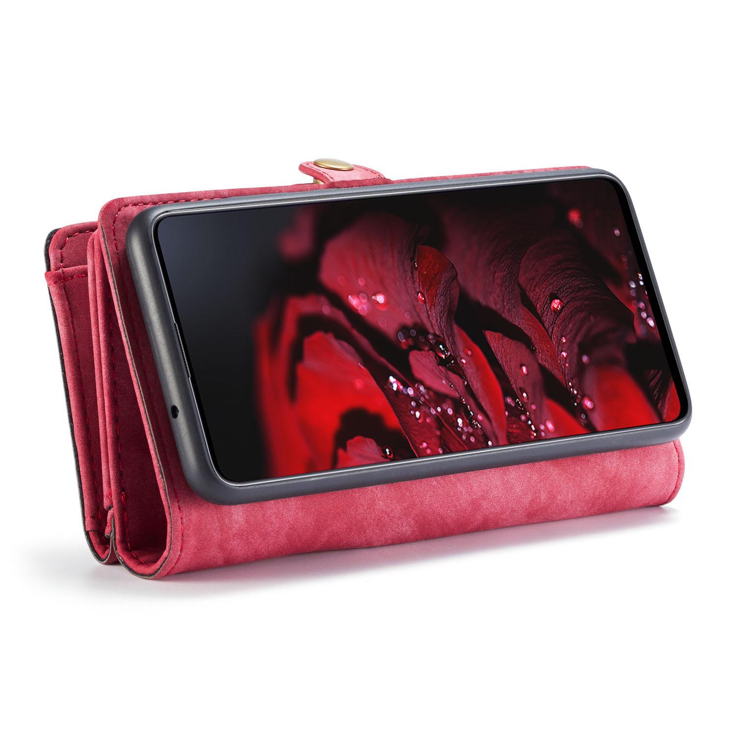 Cartera Multi-Slot Samsung Galaxy A71 Rojo