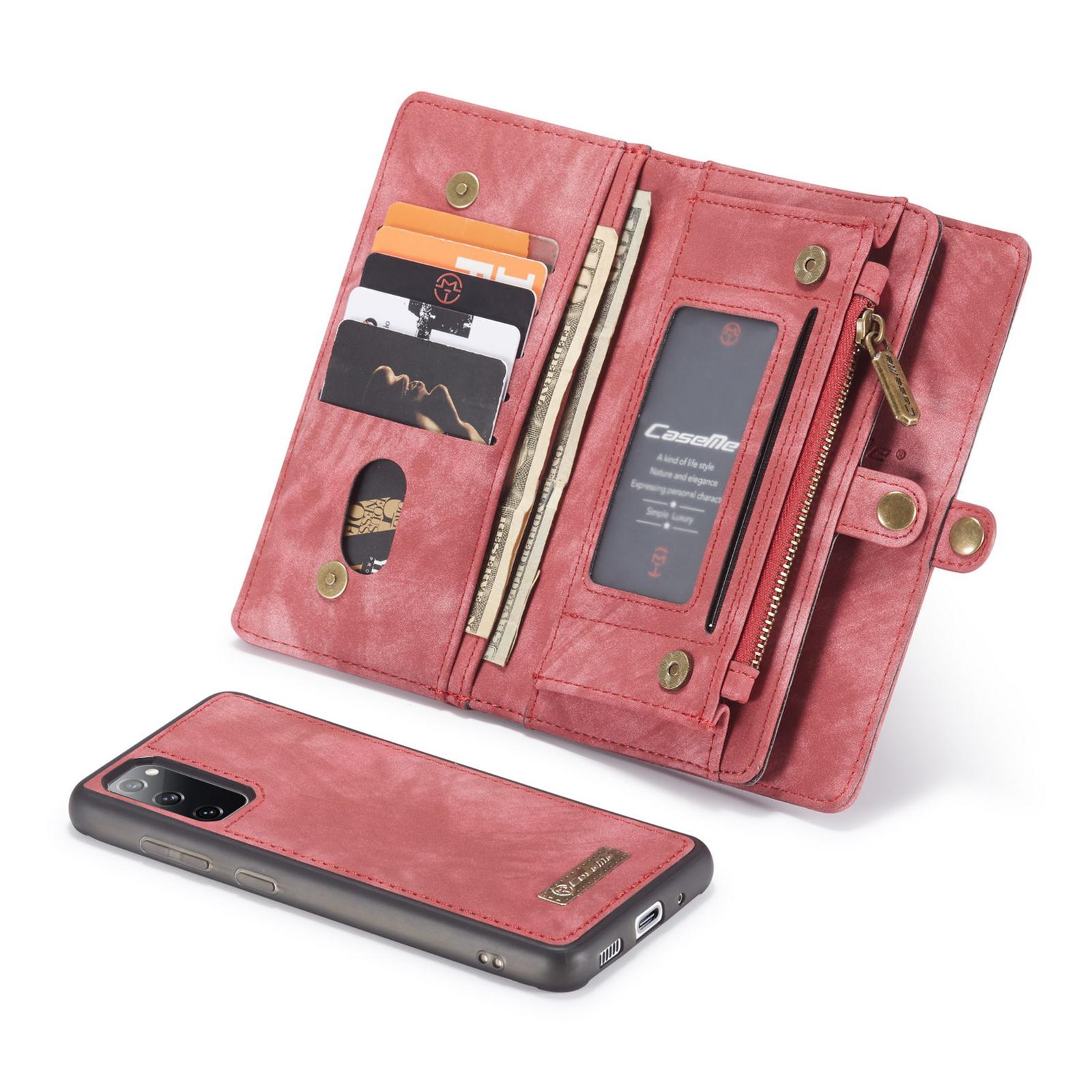 Cartera Multi-Slot Samsung Galaxy S20 FE Rojo