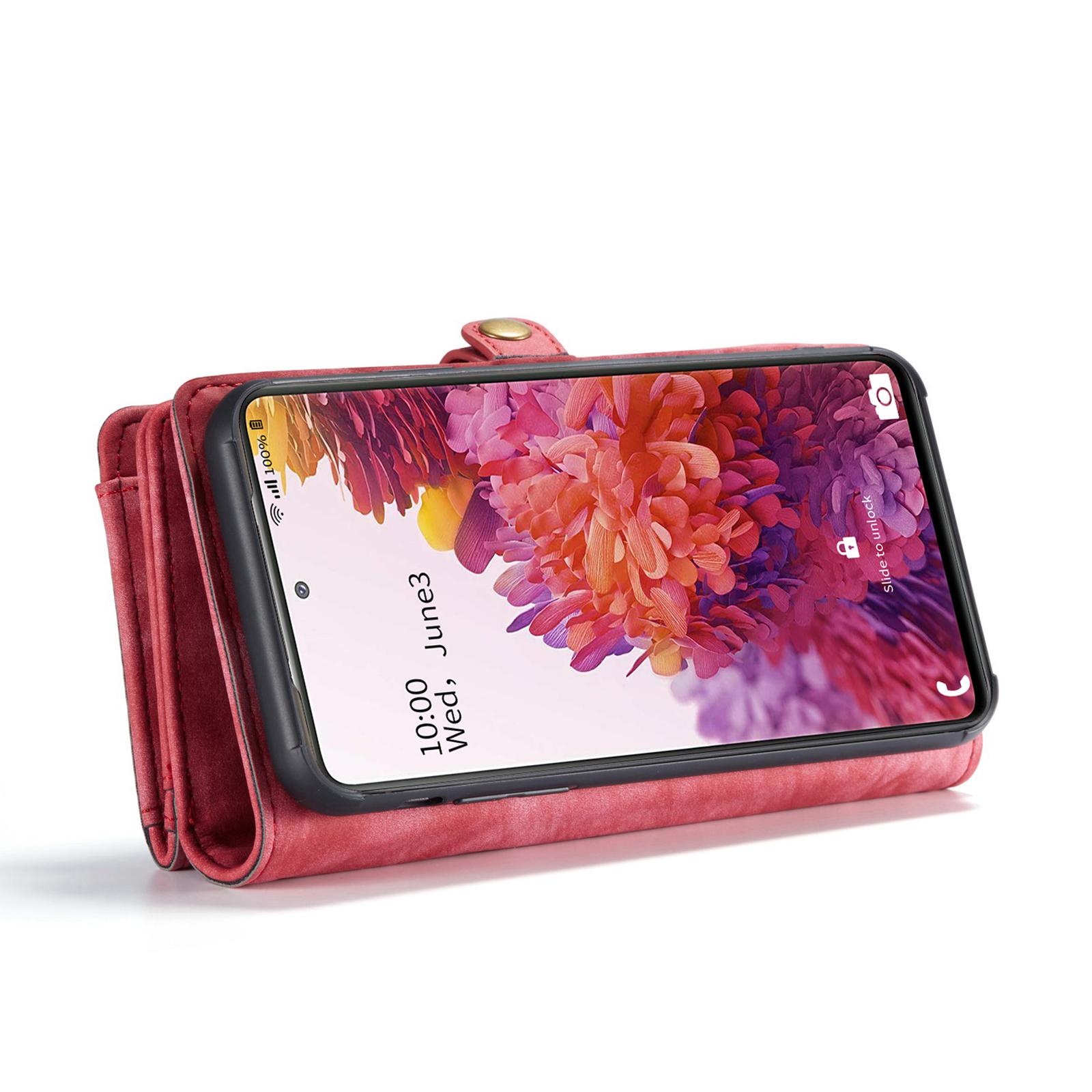 Cartera Multi-Slot Samsung Galaxy S20 FE Rojo