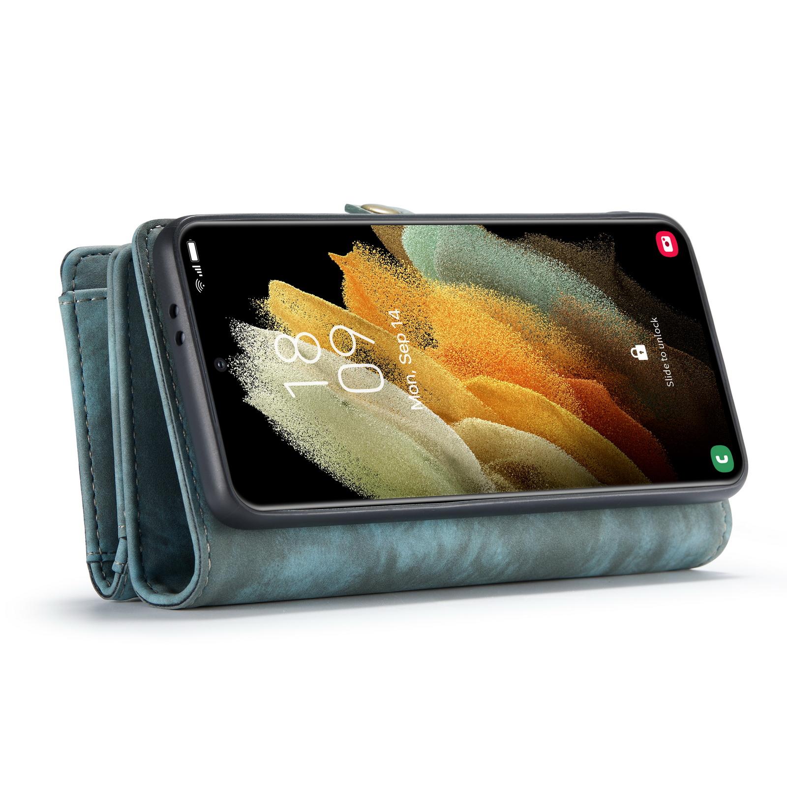 Cartera Multi-Slot Samsung Galaxy S21 Azul