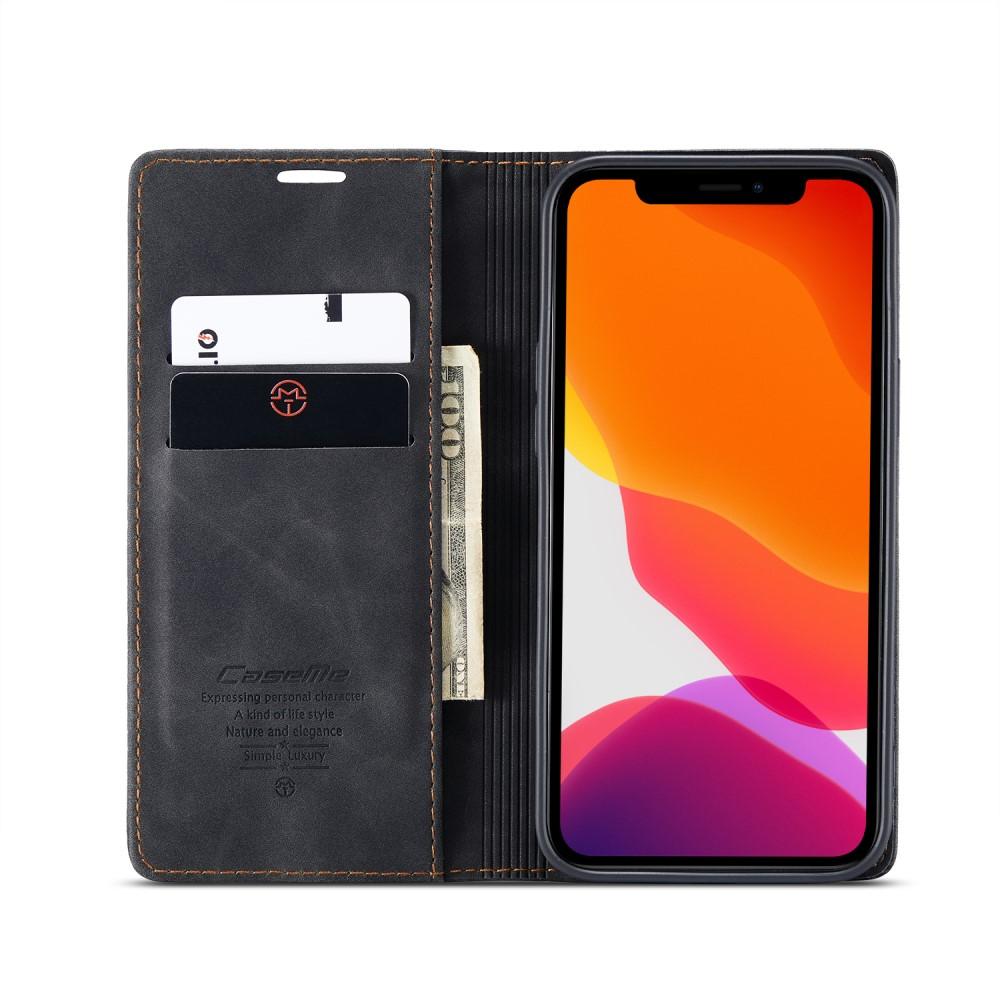 Funda delgada con solapa Apple iPhone 12/iPhone 12 Pro Negro