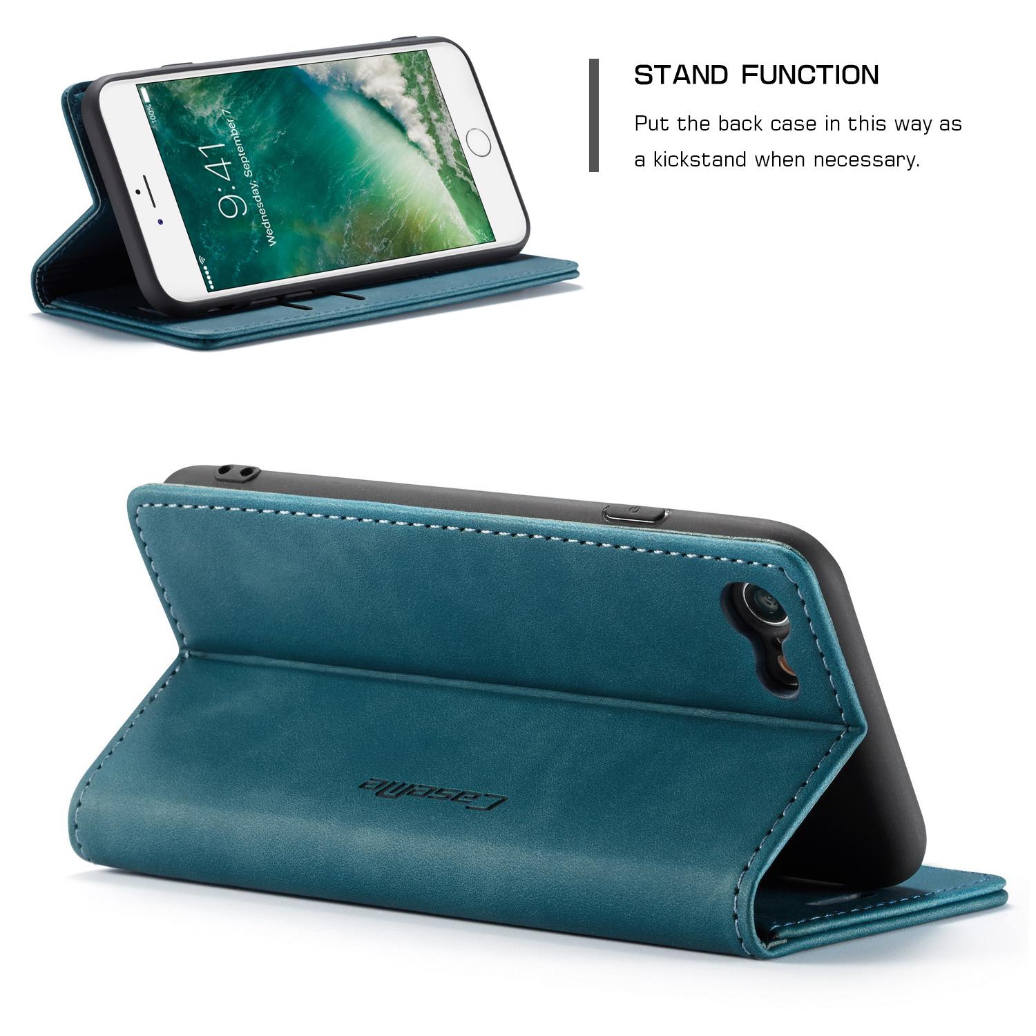 Funda delgada con solapa iPhone 8 Azul