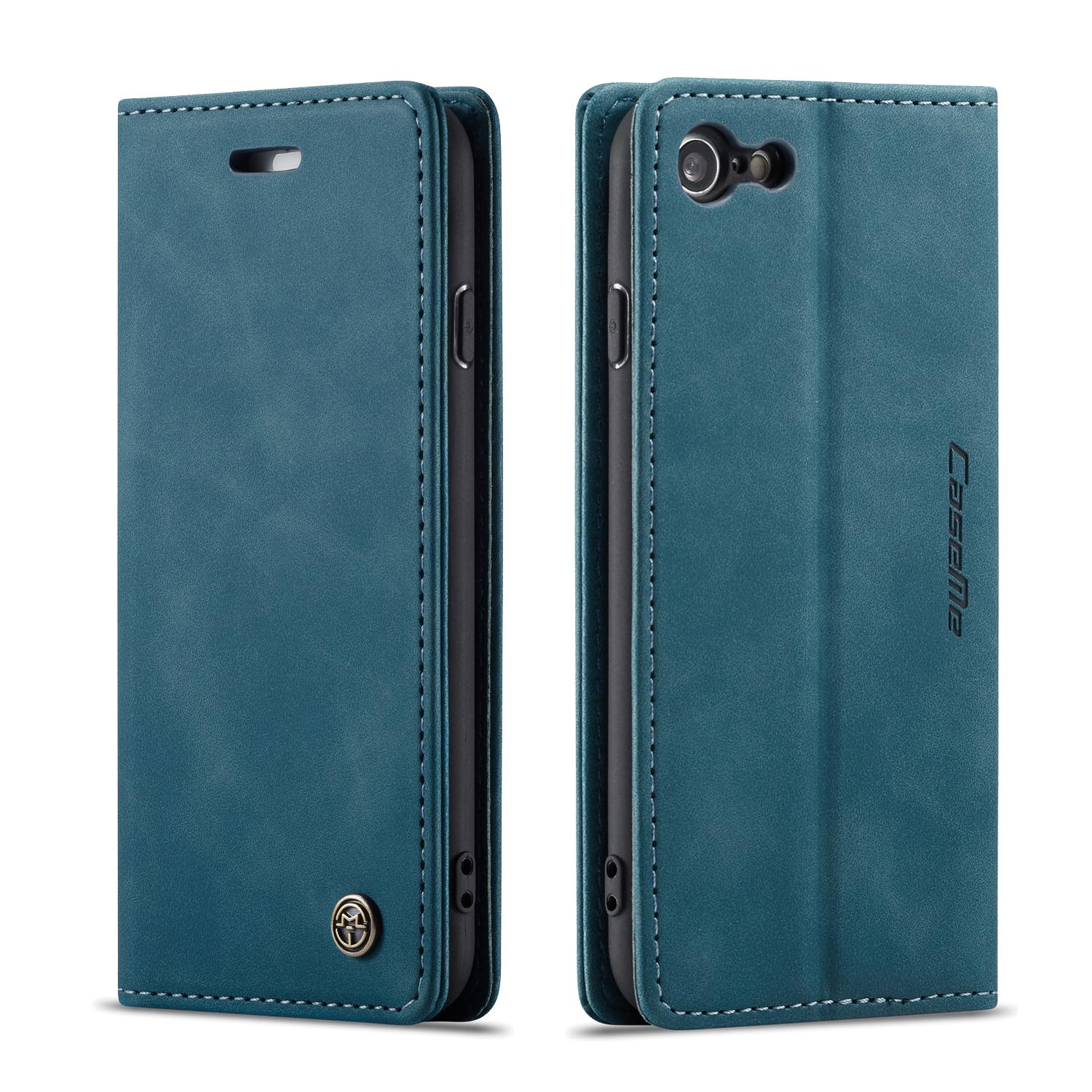 Funda delgada con solapa iPhone SE (2020) azul