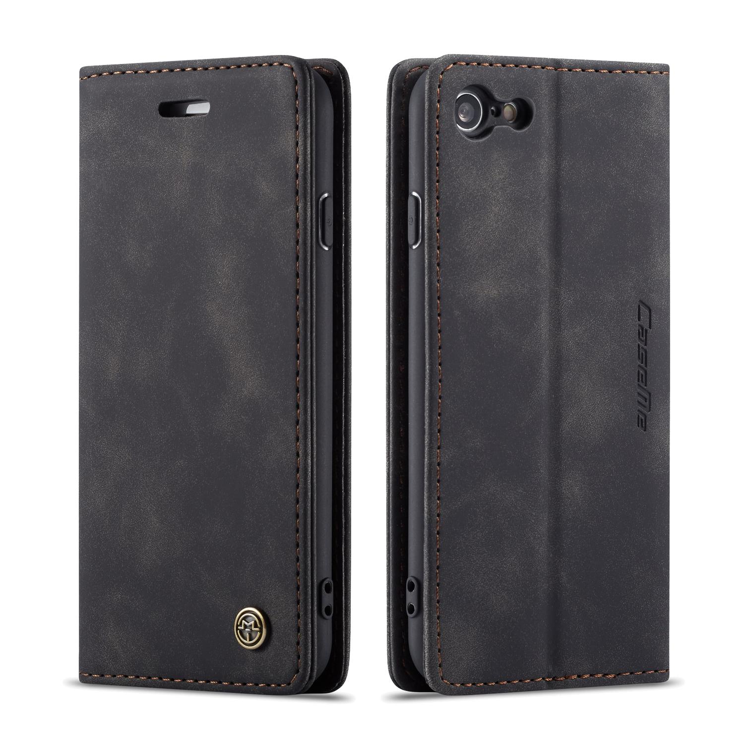 Funda delgada con solapa iPhone 8 Negro