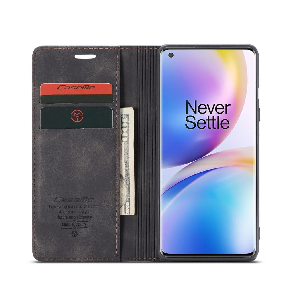 Funda delgada con solapa OnePlus 8 Pro Negro