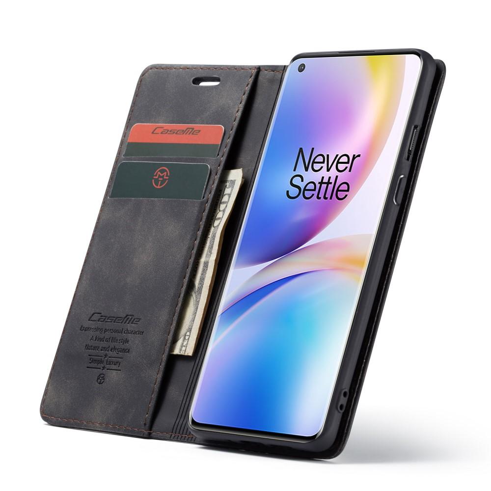 Funda delgada con solapa  OnePlus 8 Pro Negro