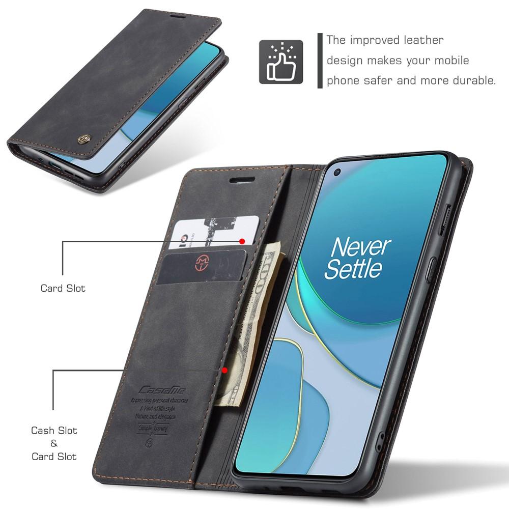 Funda delgada con solapa OnePlus 8T Negro