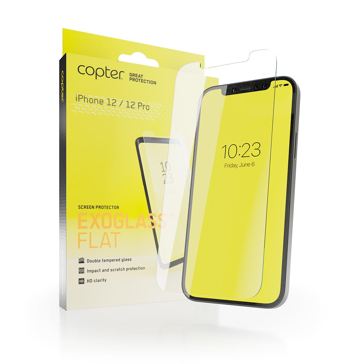 Protector de pantalla Exoglass iPhone 12/iPhone 12 Pro