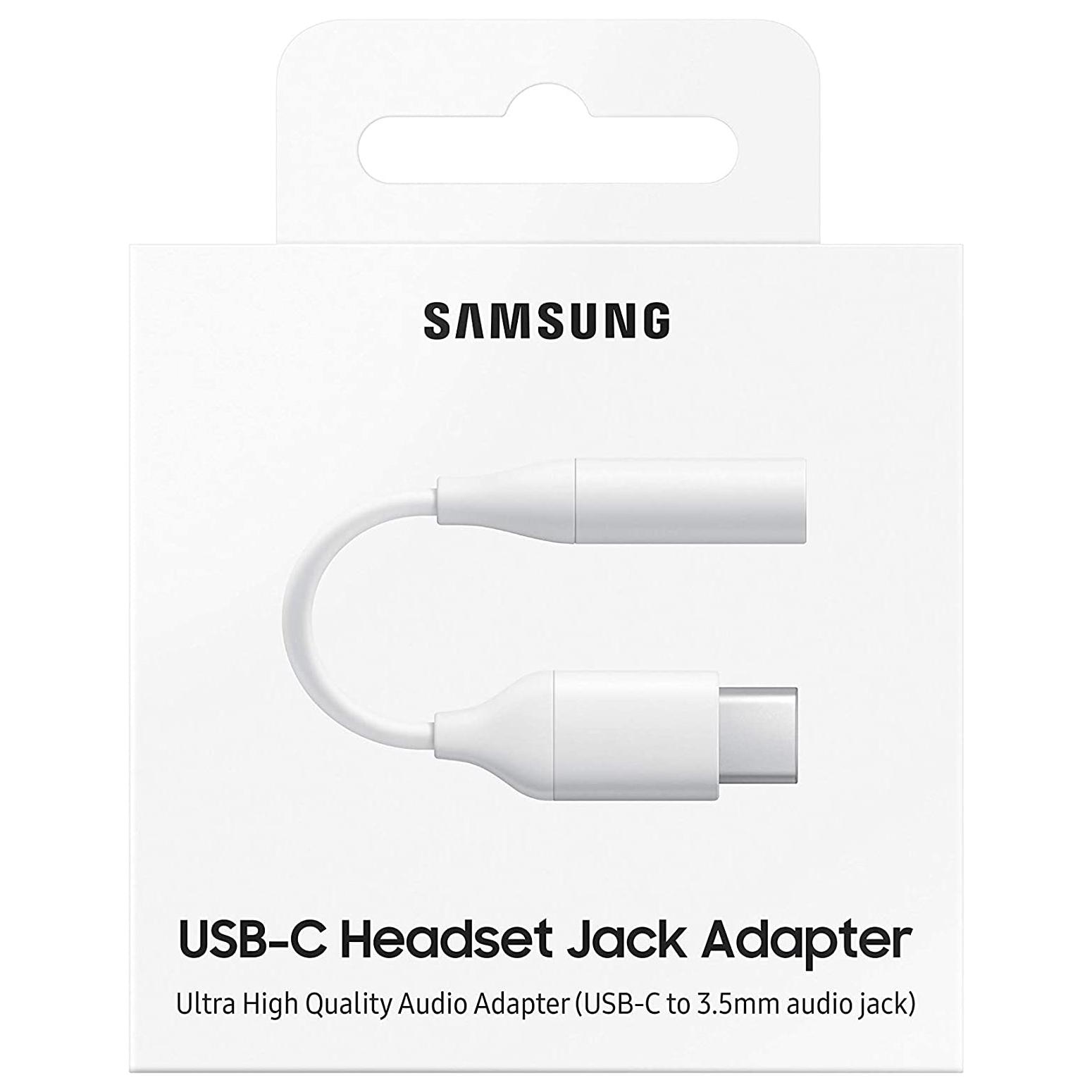 Adaptador USB-C a DAC de 3,5 mm (EE-UC10JU) Blanco