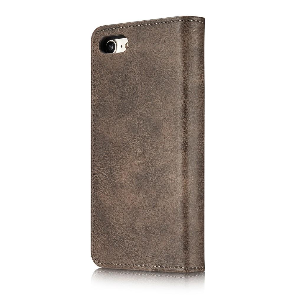 Cartera Magnet Wallet iPhone 8 Brown