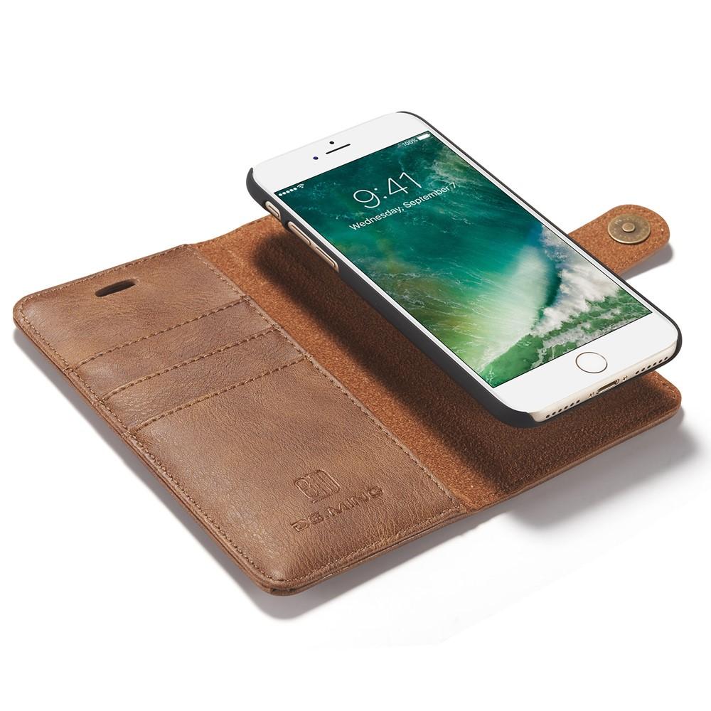 Cartera Magnet Wallet iPhone 8 Cognac