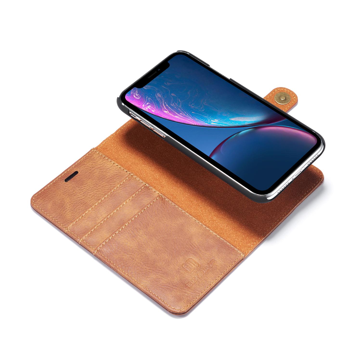 Cartera Magnet Wallet iPhone Xr Cognac