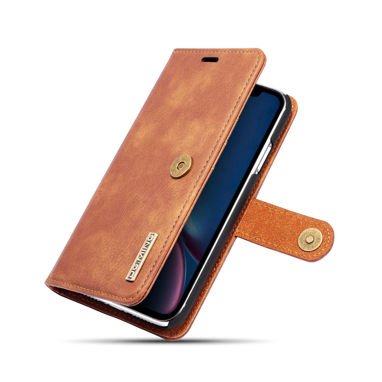 Cartera Magnet Wallet iPhone Xr Cognac