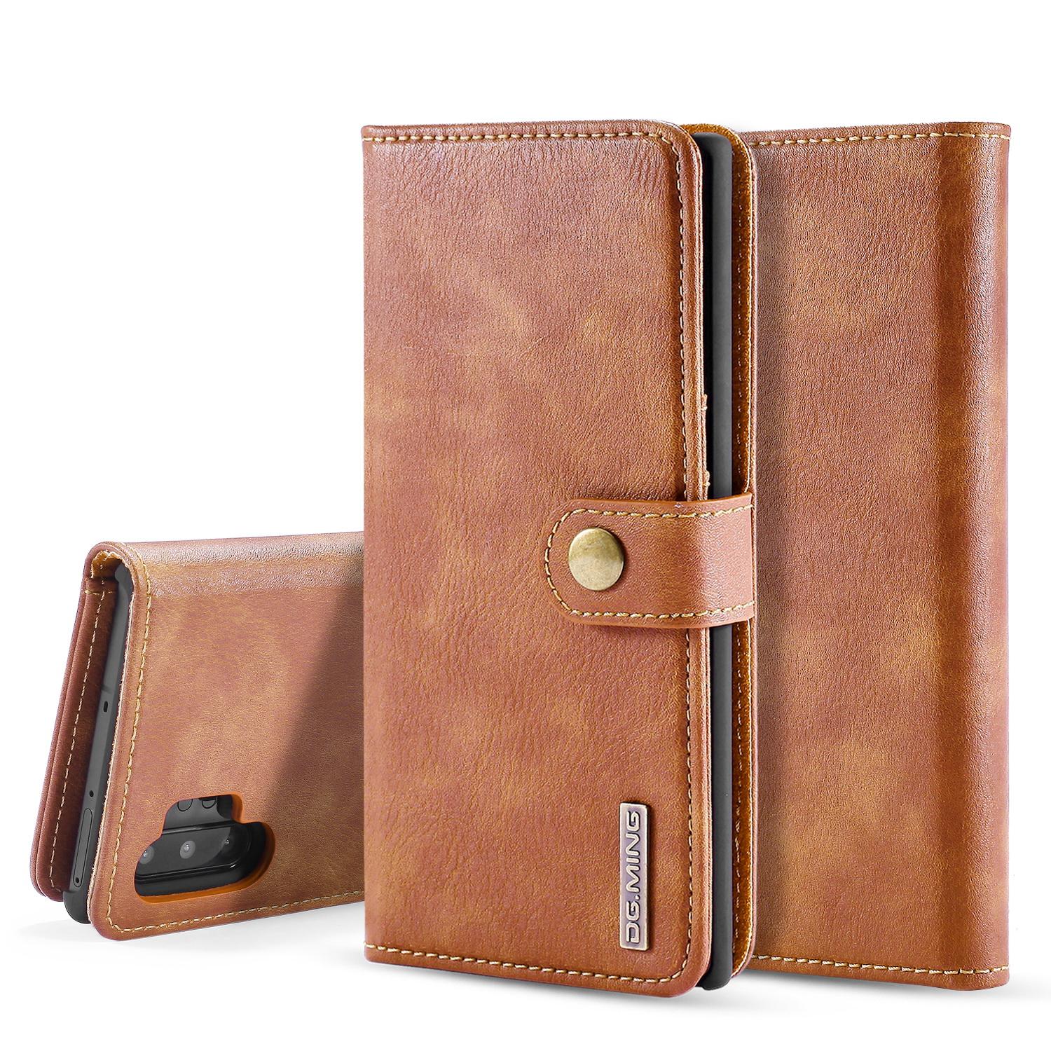 Cartera Magnet Wallet Samsung Galaxy Note 10 Plus Marrón