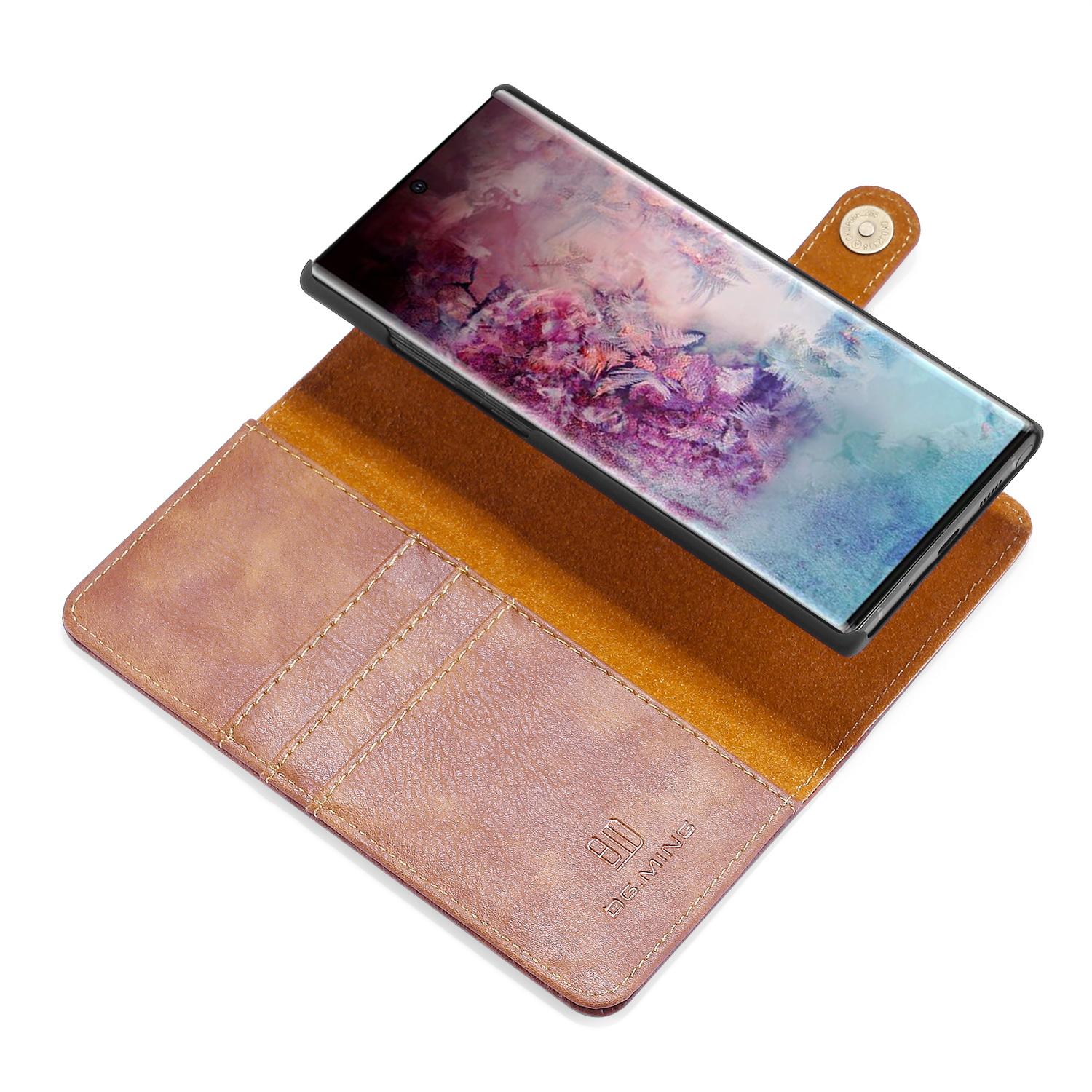 Cartera Magnet Wallet Samsung Galaxy Note 10 Plus Marrón