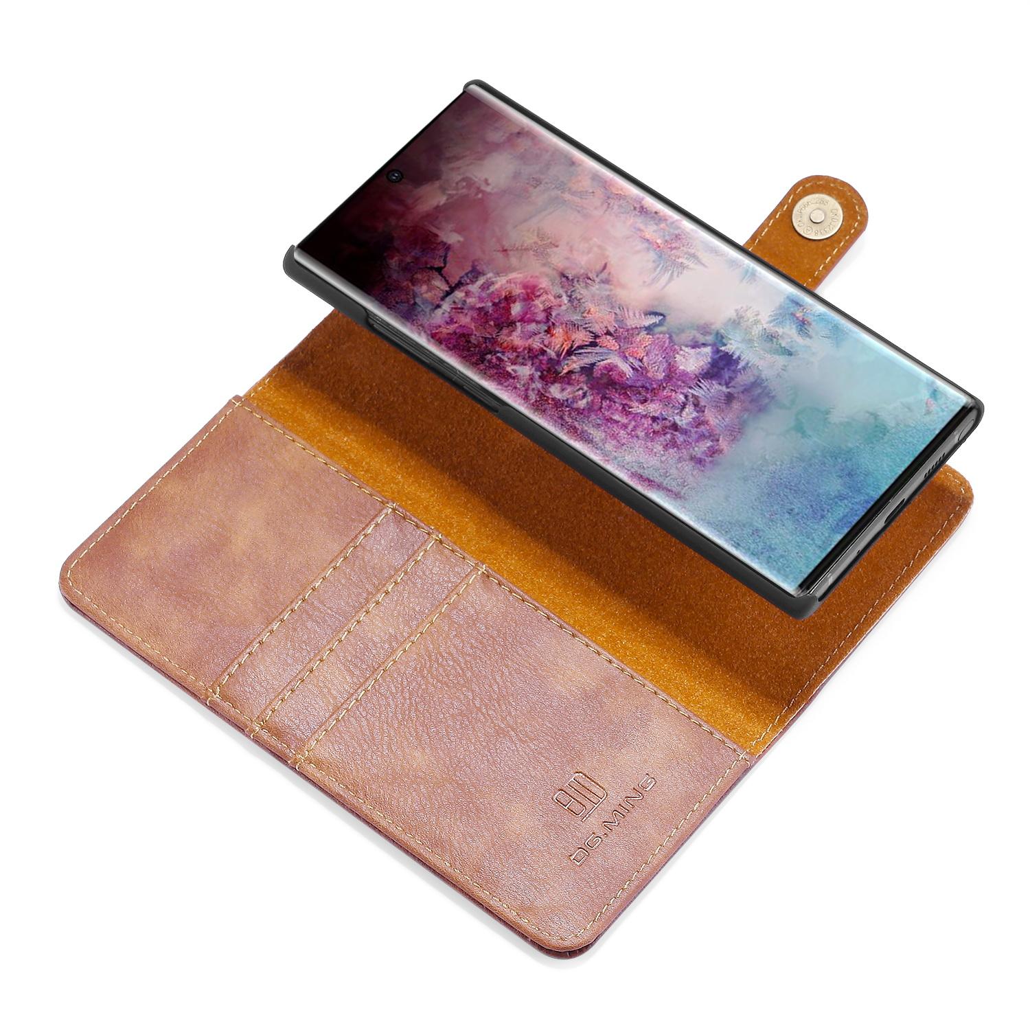 Cartera Magnet Wallet Samsung Galaxy Note 10 Plus Coñac