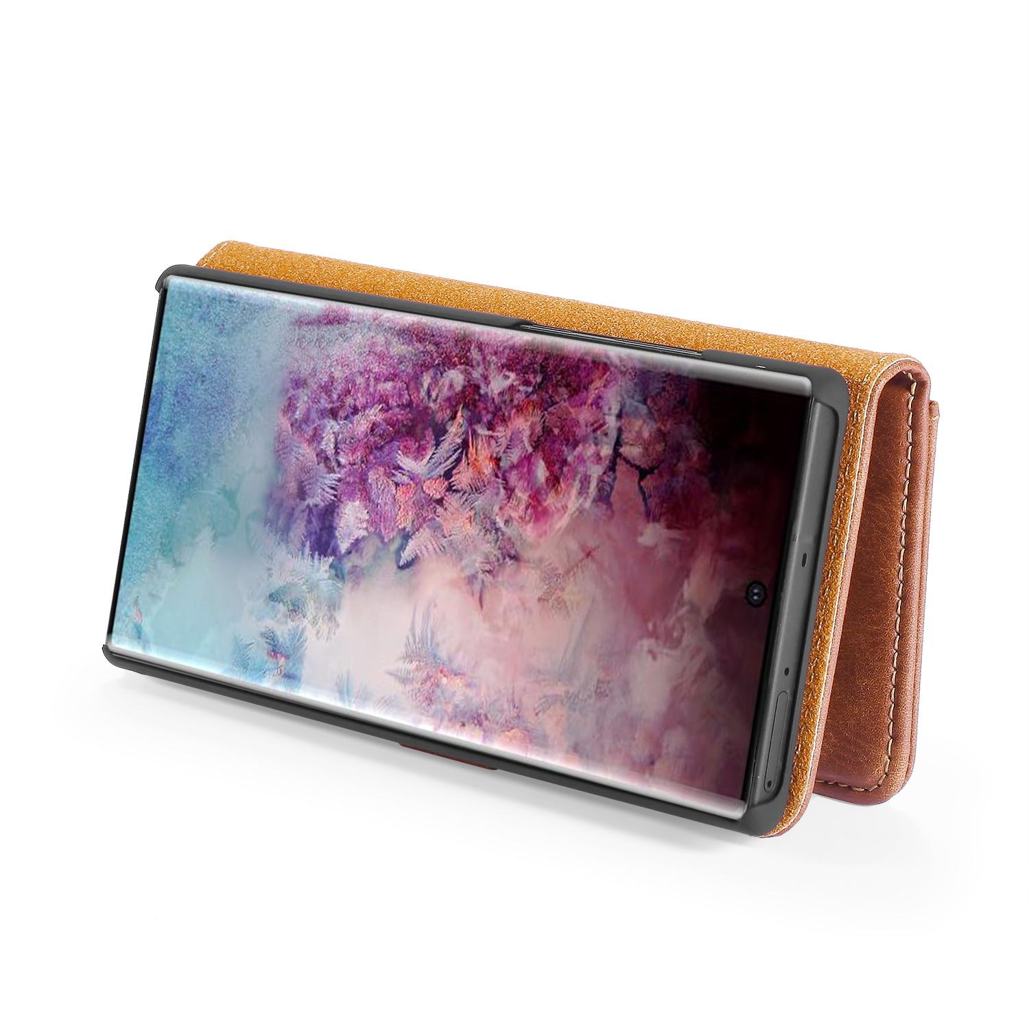 Cartera Magnet Wallet Samsung Galaxy Note 10 Plus Marrón
