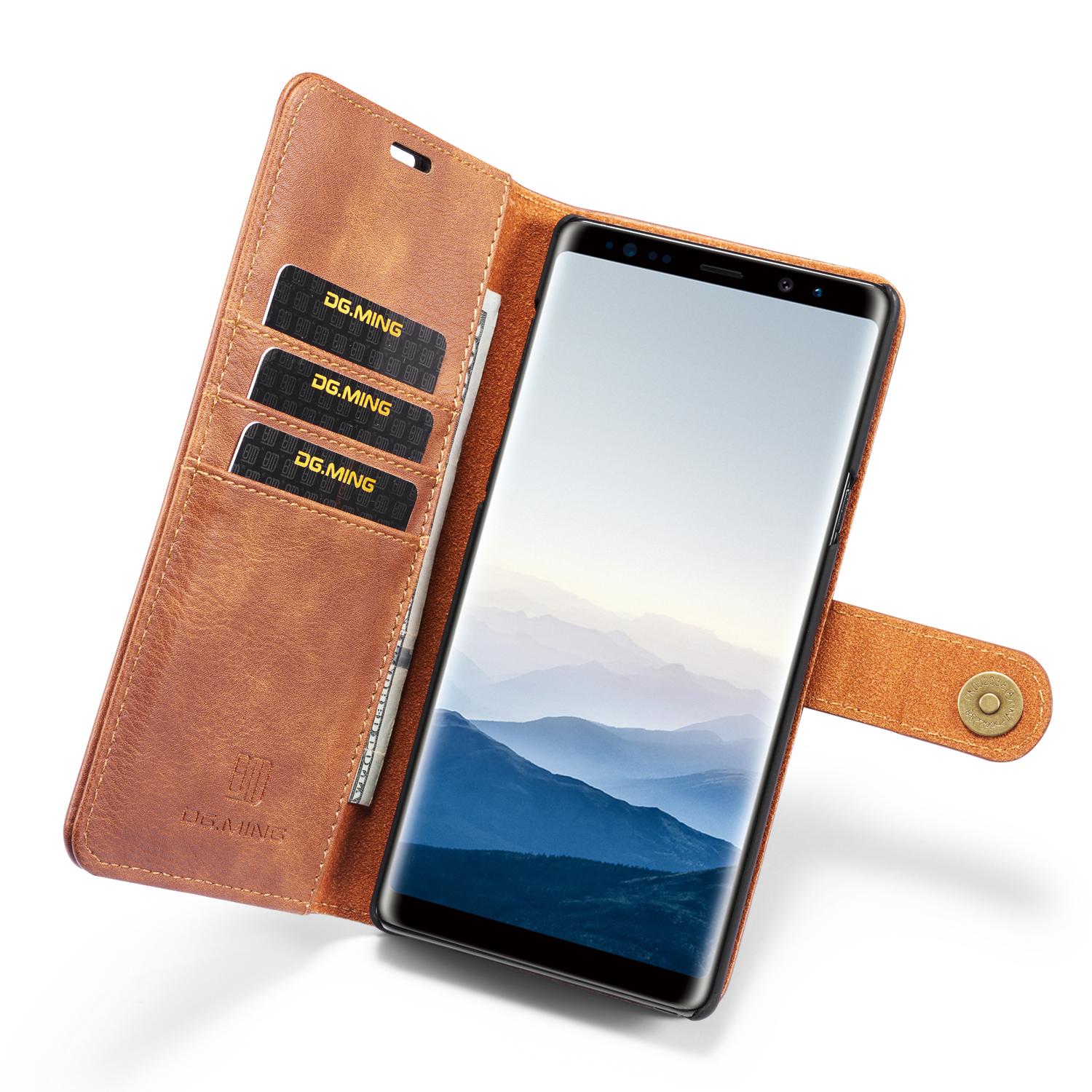 Cartera Magnet Wallet Samsung Galaxy Note 9 Coñac