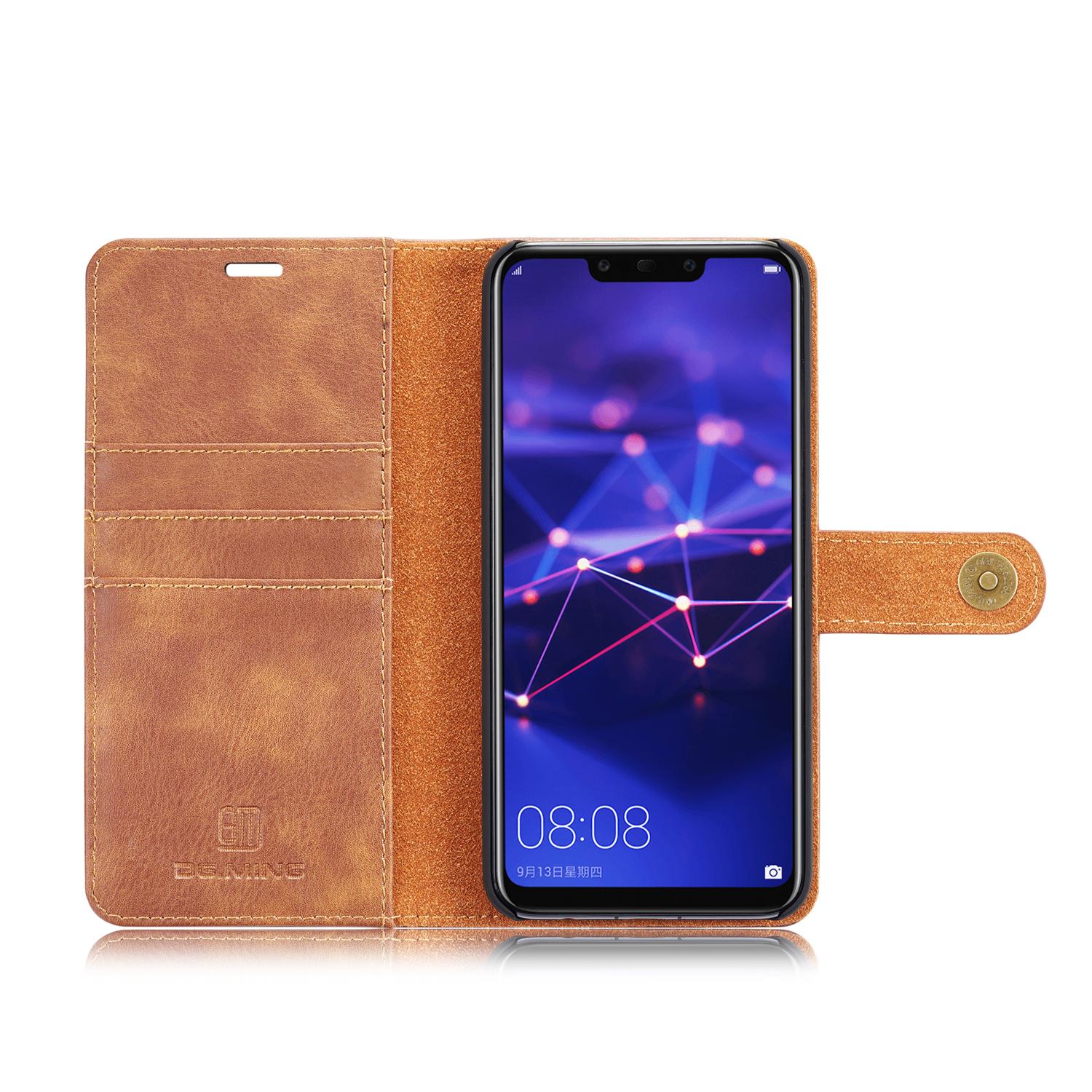 Cartera Magnet Wallet Huawei Mate 20 Lite Cognac