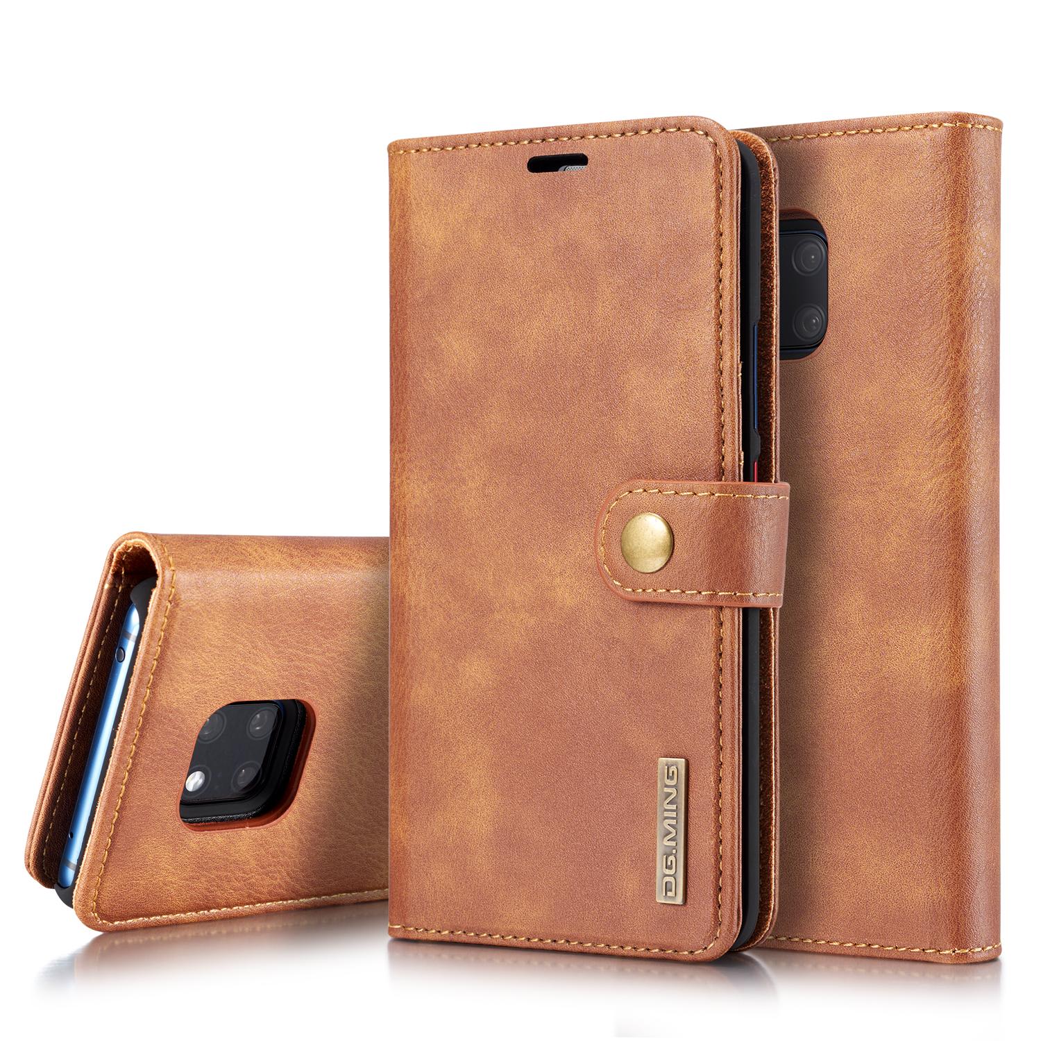 Cartera Magnet Wallet Huawei Mate 20 Pro Cognac