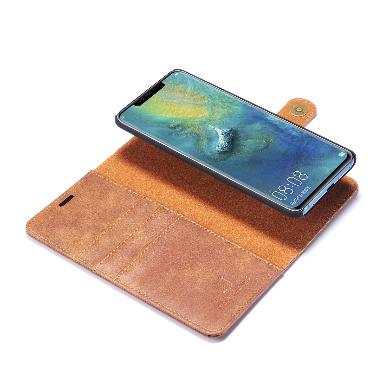 Cartera Magnet Wallet Huawei Mate 20 Pro Cognac