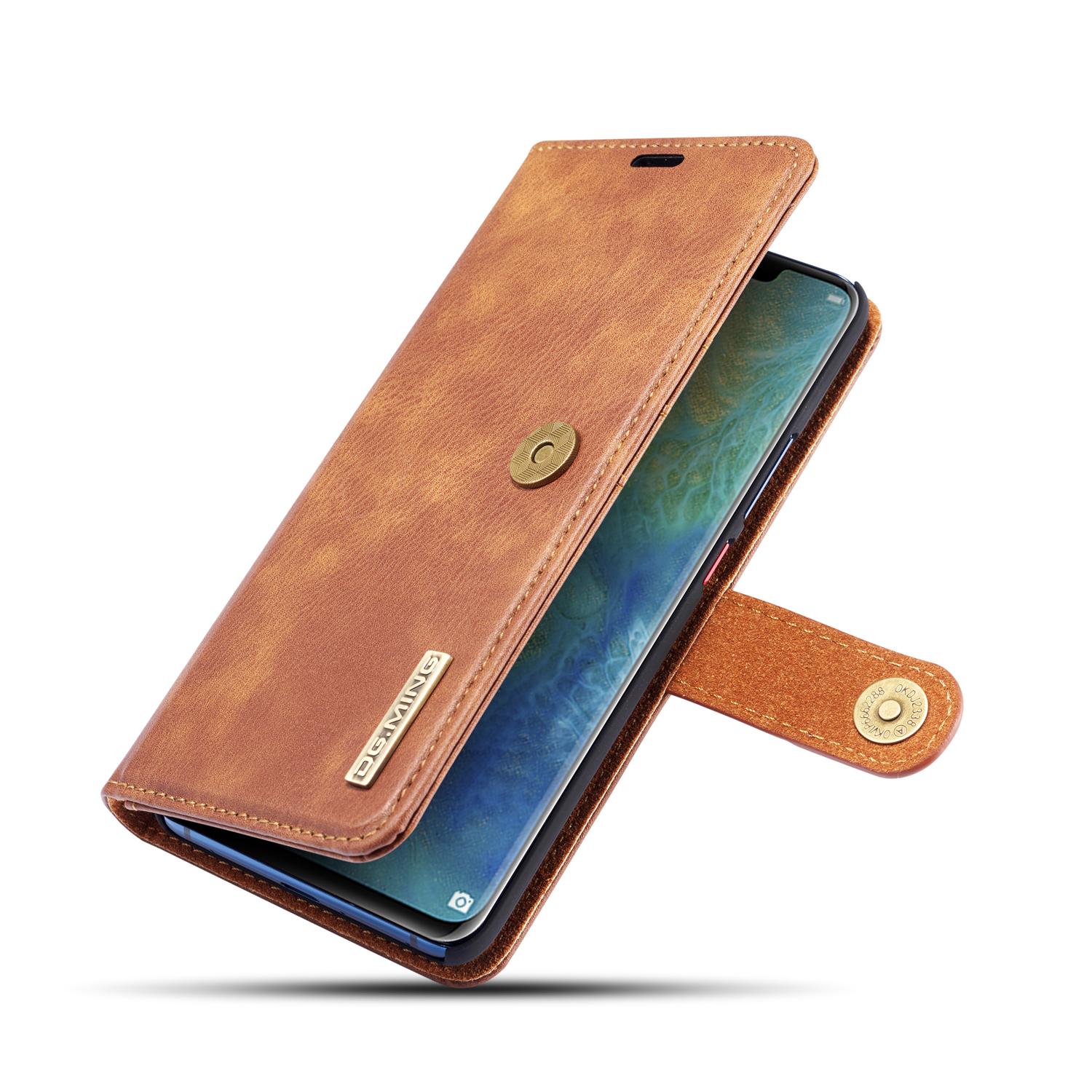 Cartera Magnet Wallet Huawei Mate 20 Pro Cognac