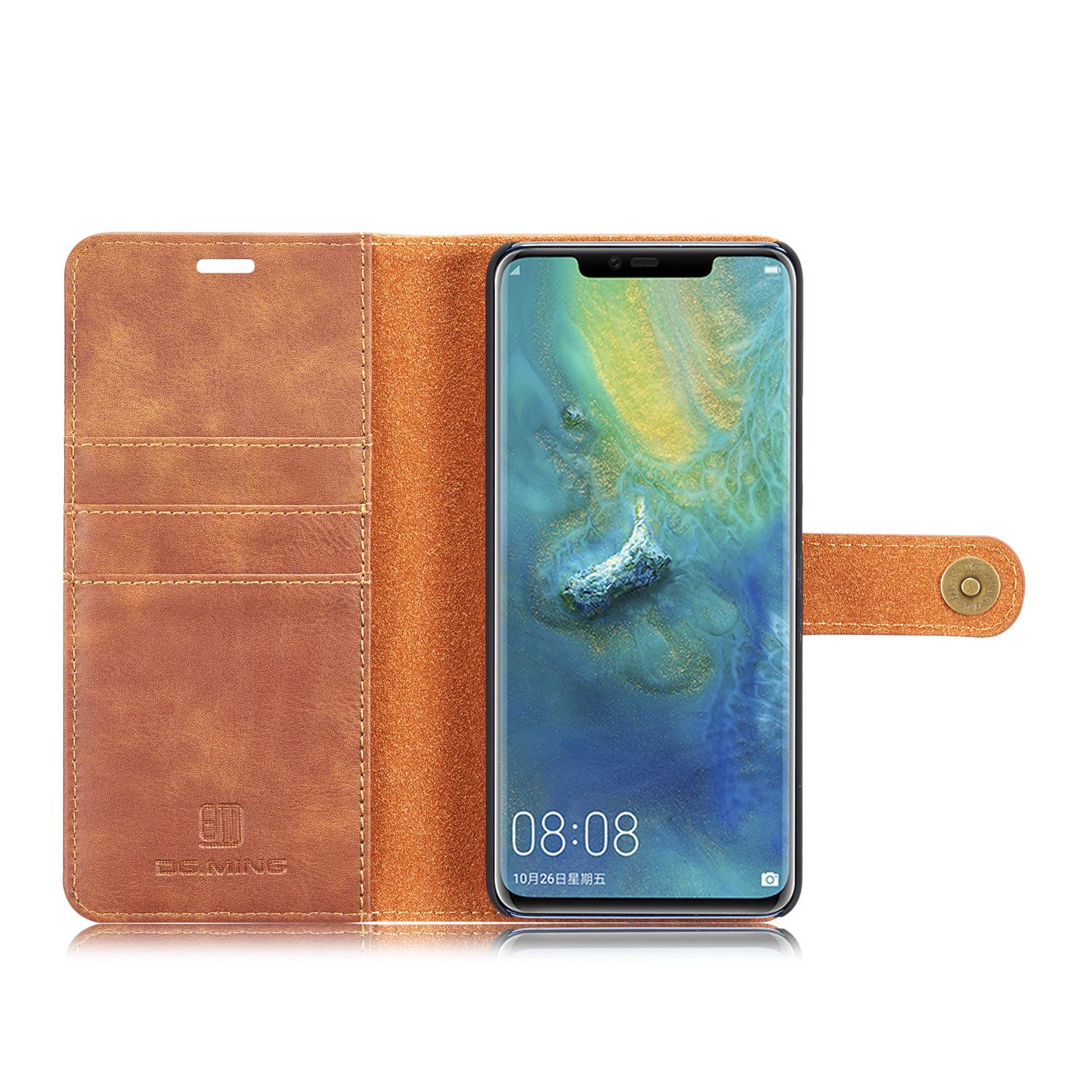 Cartera Magnet Wallet Huawei Mate 20 Pro Cognac