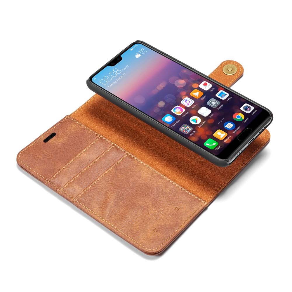 Cartera Magnet Wallet Huawei P20 Cognac