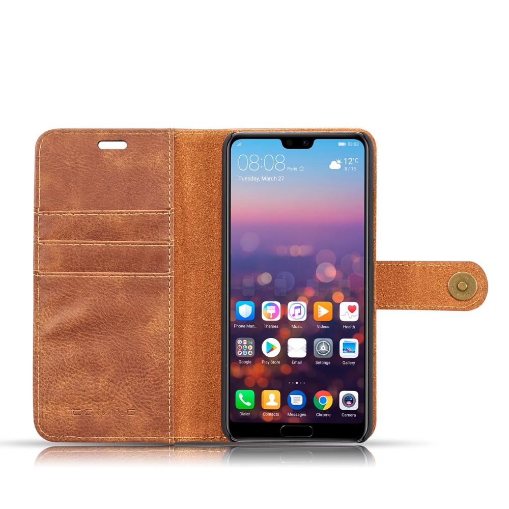 Cartera Magnet Wallet Huawei P20 Cognac