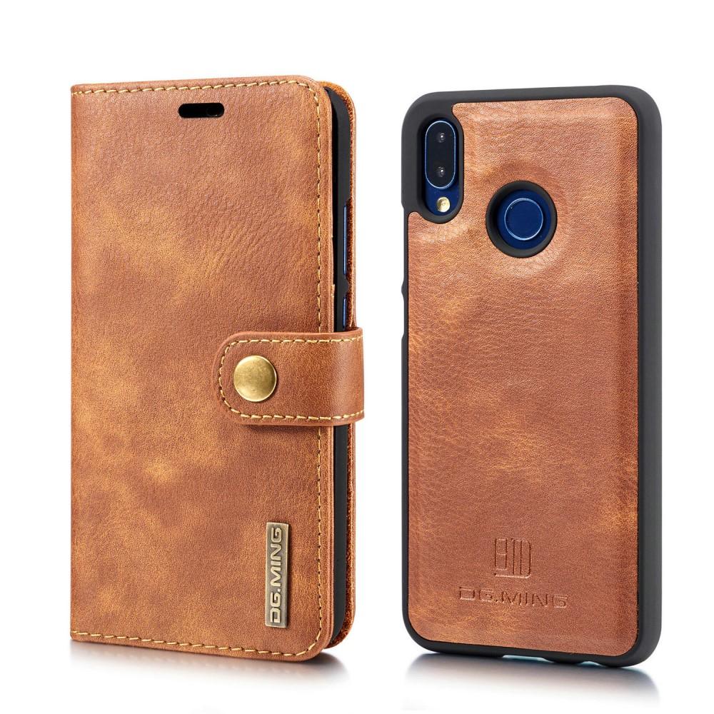 Cartera Magnet Wallet Huawei P20 Lite Cognac