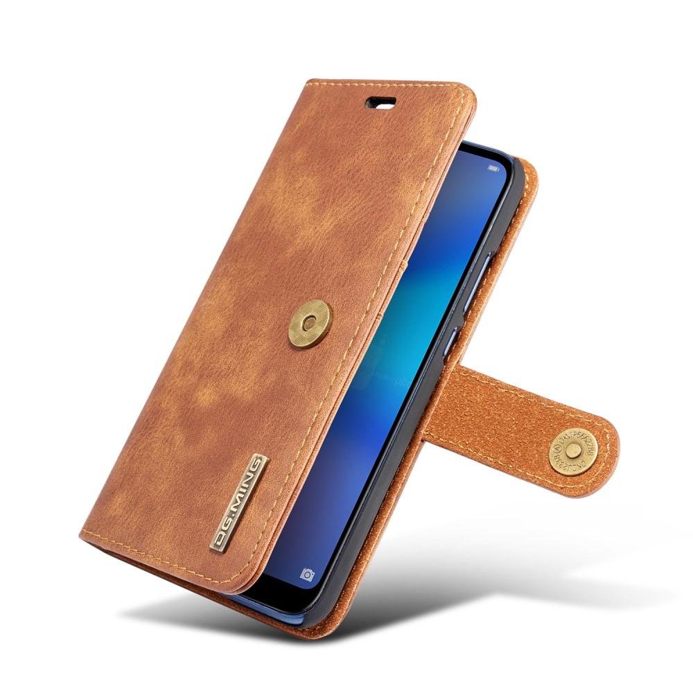 Cartera Magnet Wallet Huawei P20 Lite Cognac