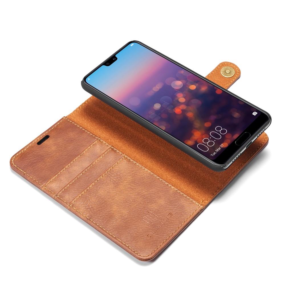 Cartera Magnet Wallet Huawei P20 Pro Cognac