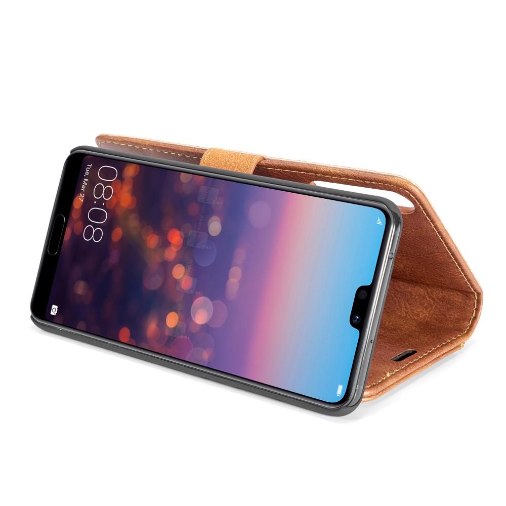 Cartera Magnet Wallet Huawei P20 Pro Cognac