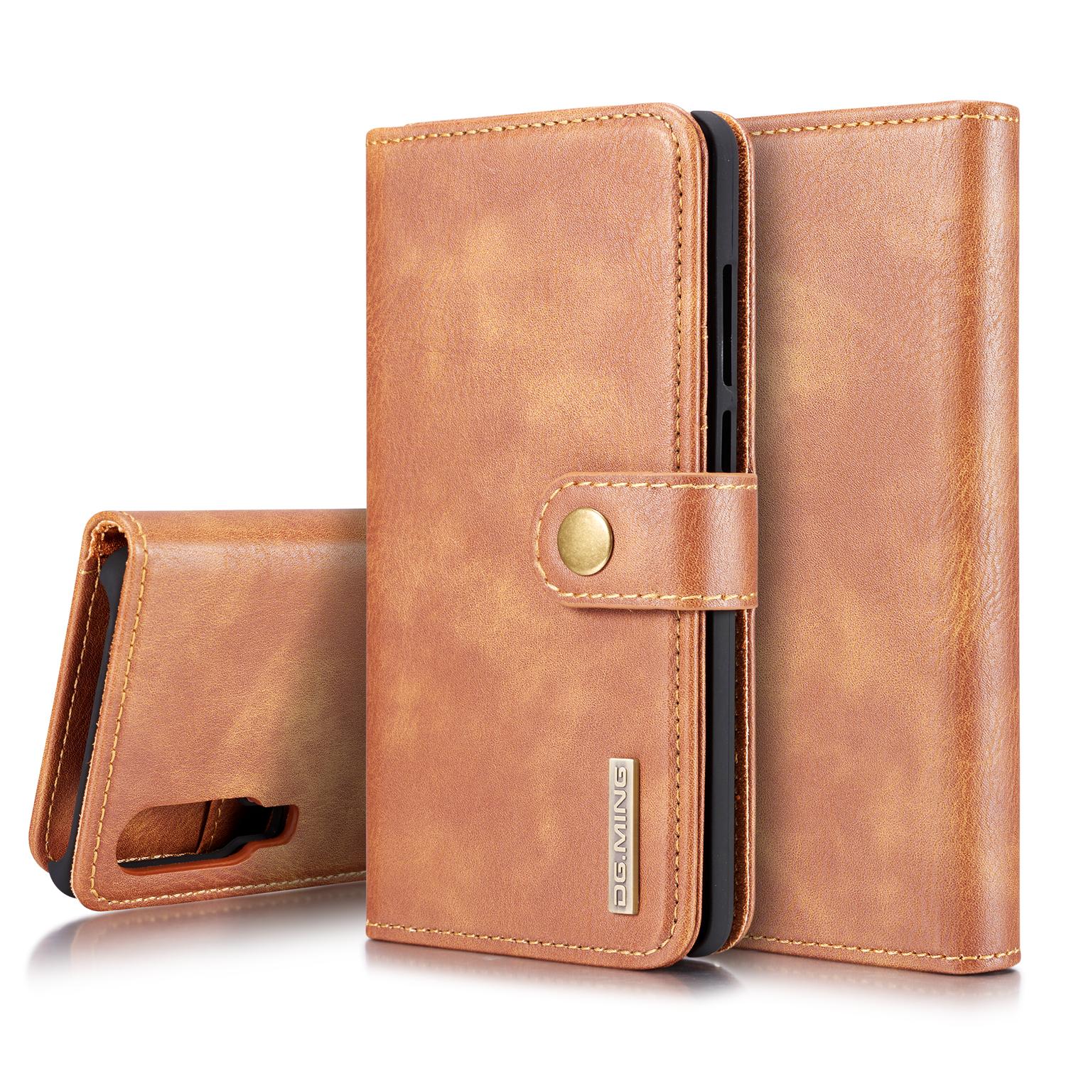 Cartera Magnet Wallet Huawei P30 Cognac