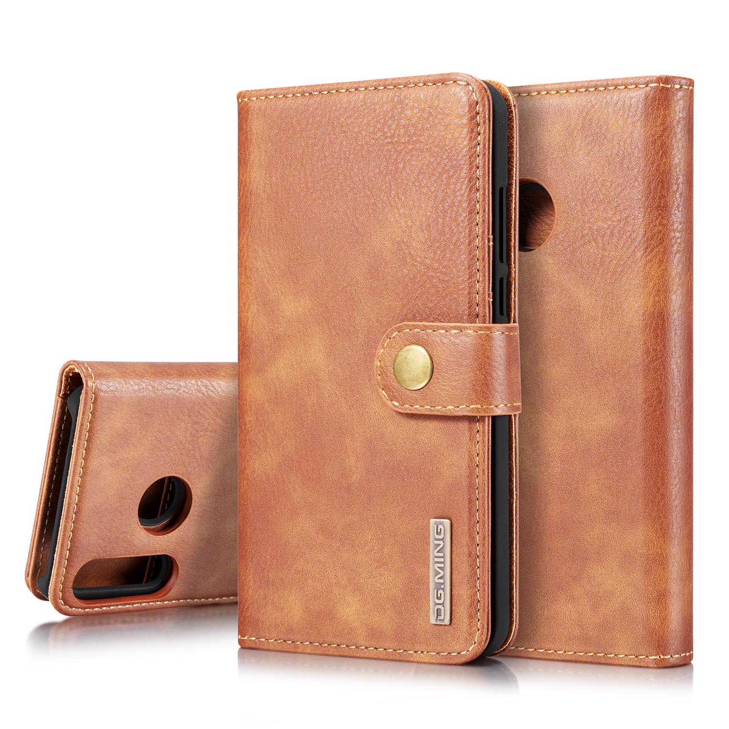 Cartera Magnet Wallet Huawei P30 Lite Cognac
