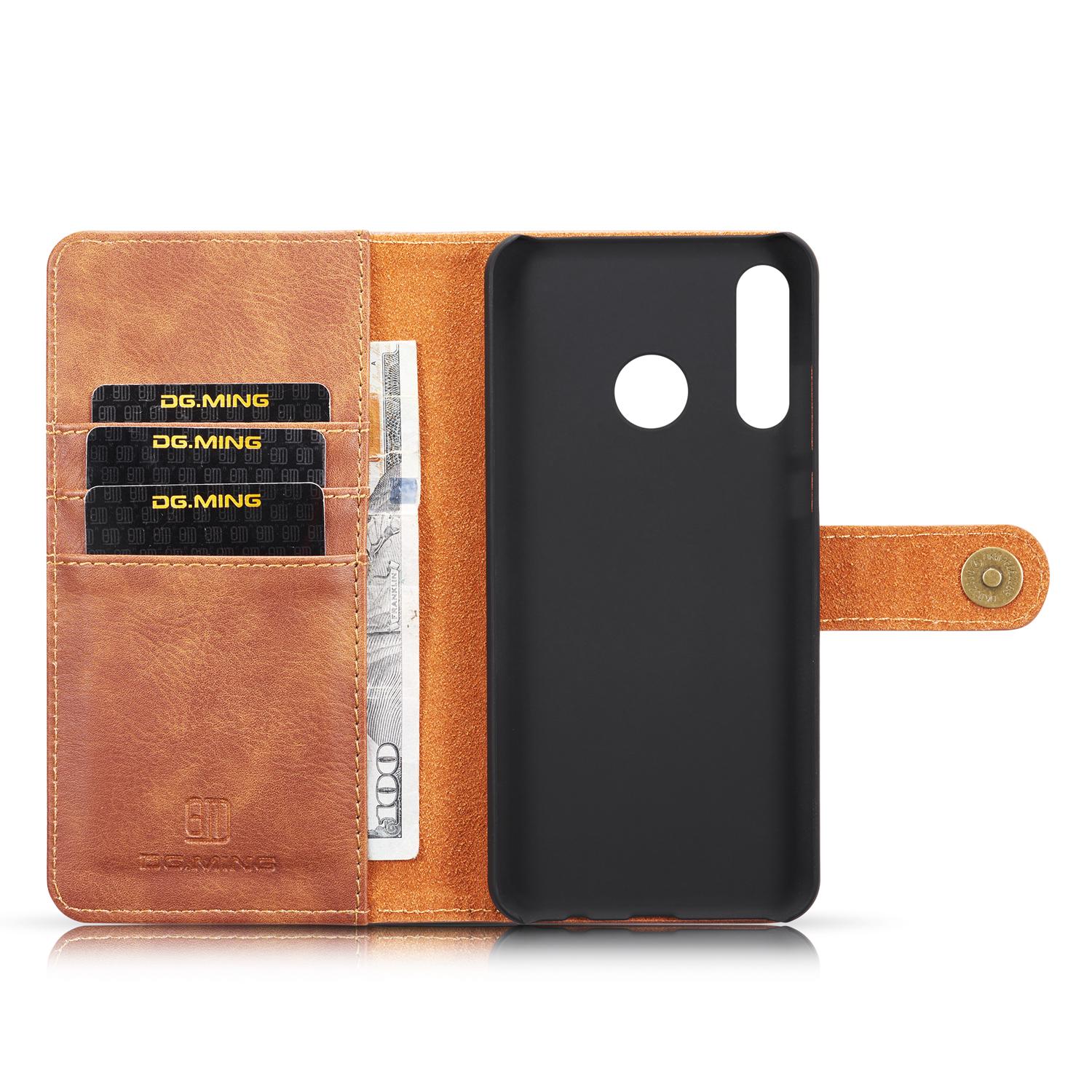 Cartera Magnet Wallet Huawei P30 Lite Cognac