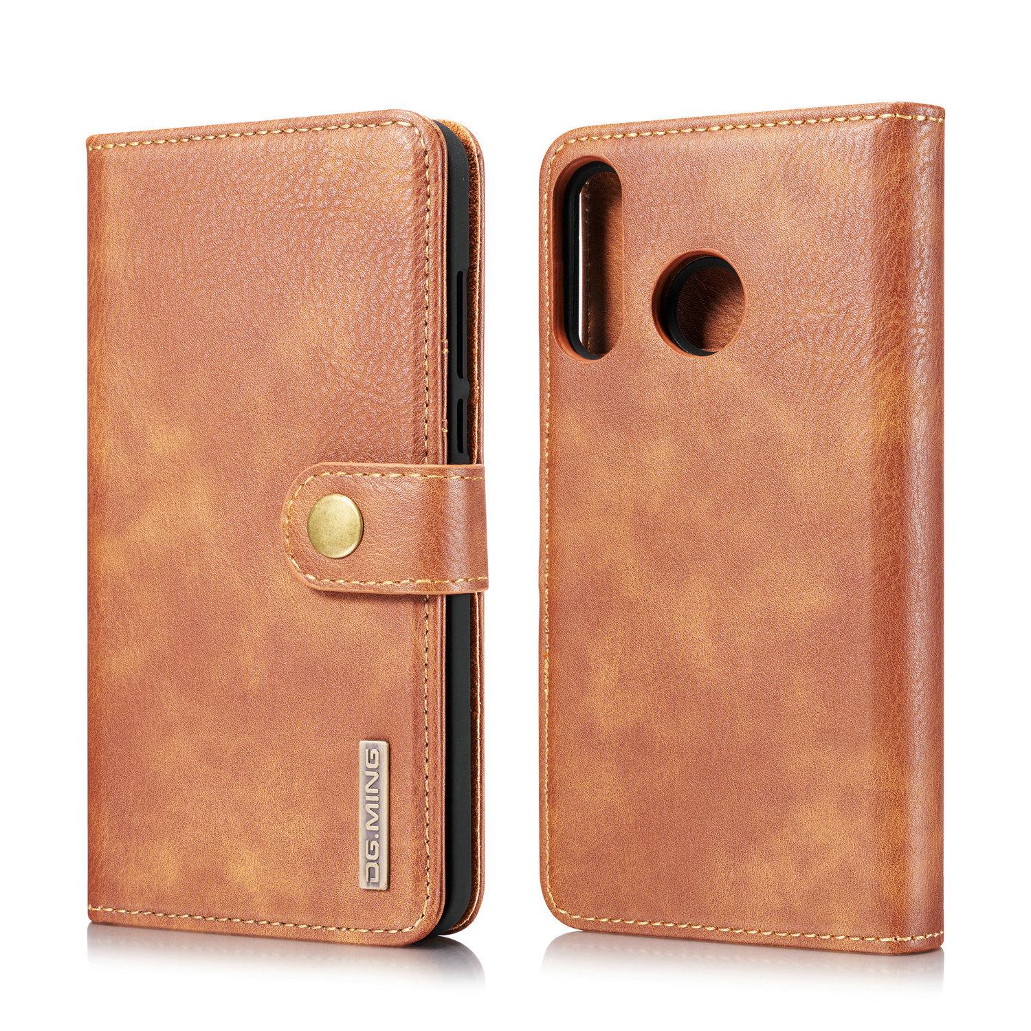 Cartera Magnet Wallet Huawei P30 Lite Cognac