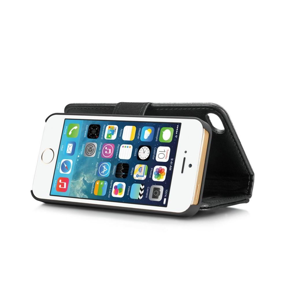 Cartera Magnet Wallet iPhone 5/5S/SE Black