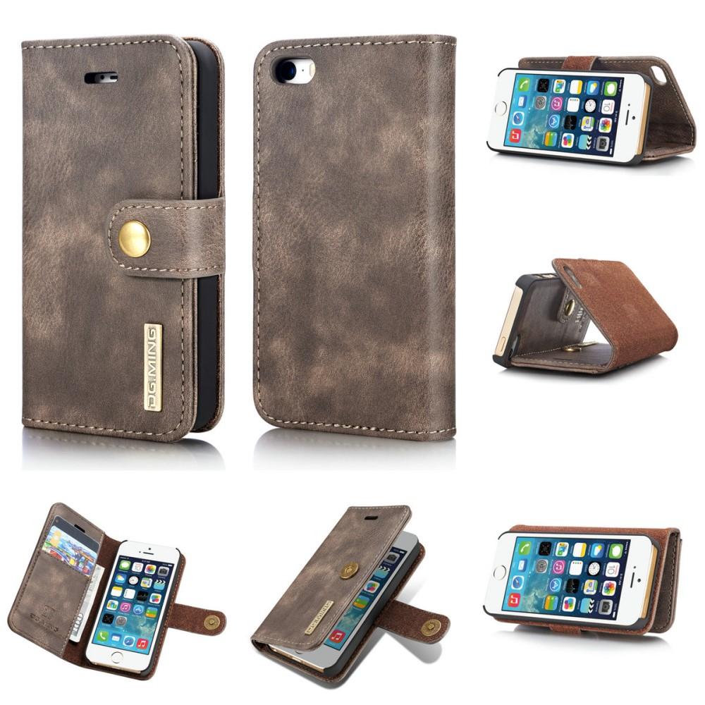 Cartera Magnet Wallet iPhone 5/5S/SE Brown