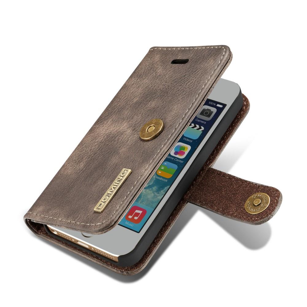 Cartera Magnet Wallet iPhone 5/5S/SE Brown