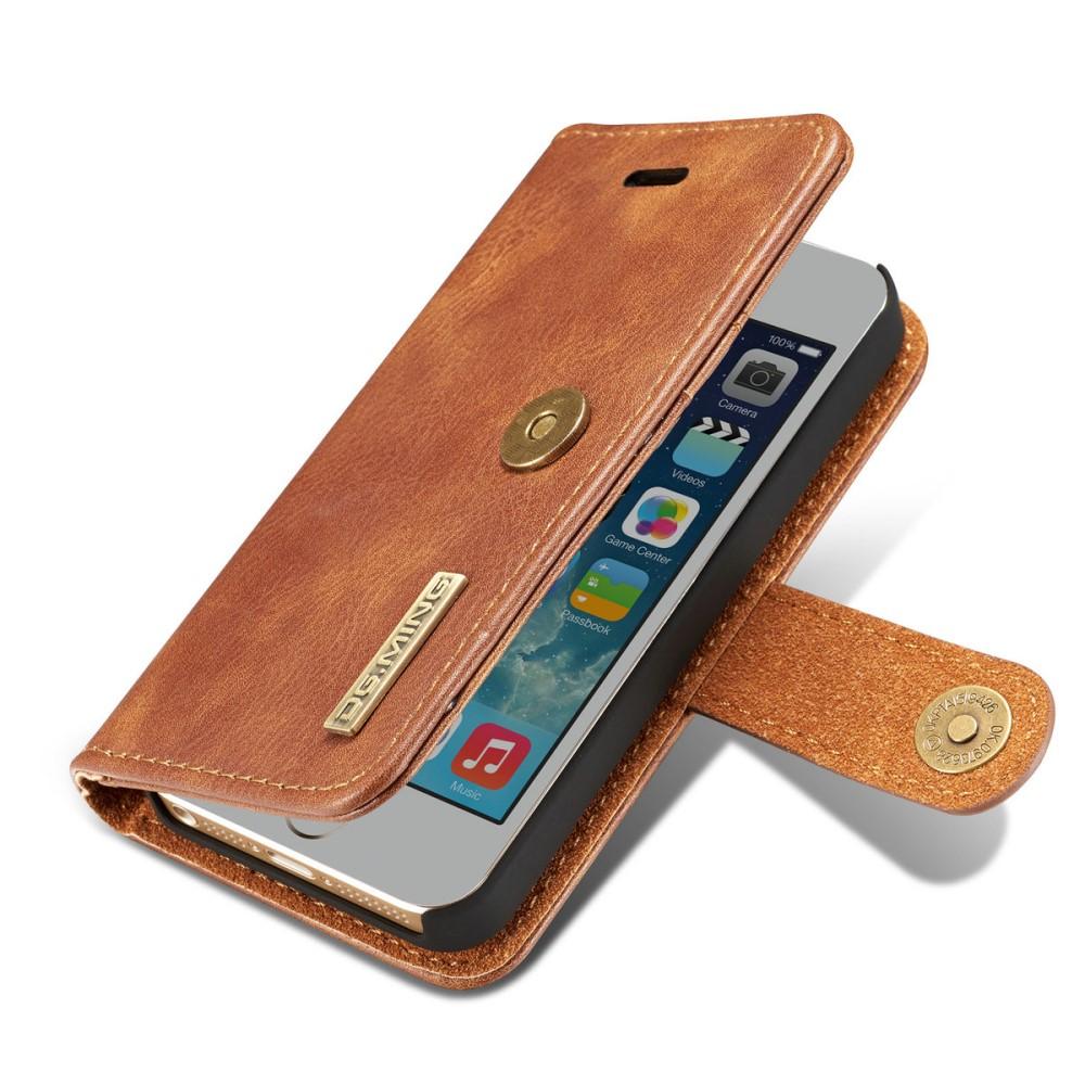 Cartera Magnet Wallet iPhone 5/5S/SE Coñac